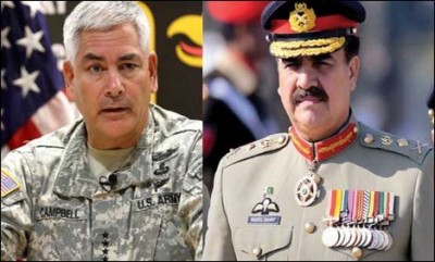  General John Campbell And Raheel Sharif 