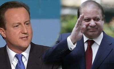 Nawaz Sharif And David Cameron