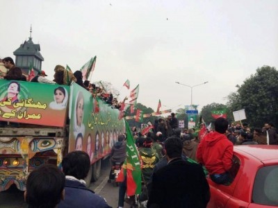 PTI  PROTEST