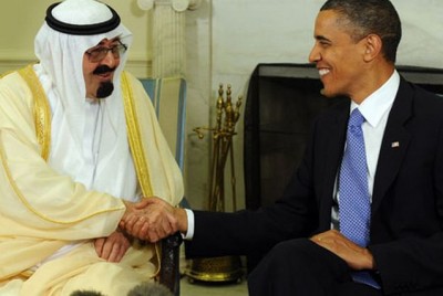 Shah Abdullah and Obama