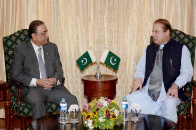 Asif Zardari, Nawaz Sharif Meeting