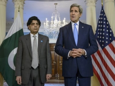 Chaudhry Nisar and John Kerry