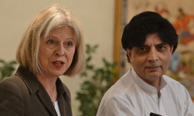Chaudhry Nisar and Theresa May