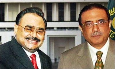 Altaf Hussain, Asif Ali Zardari