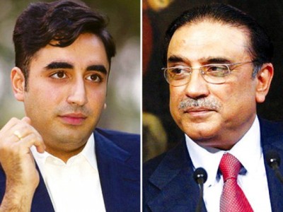 Benazir Bhutto and Asif Zardari
