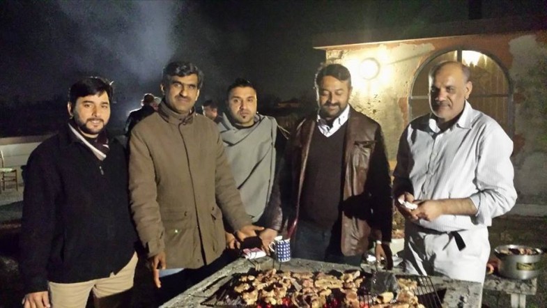 Businessman Waheed Gondal - lunch