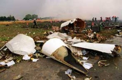 Germany Passenger Plane Destroyed