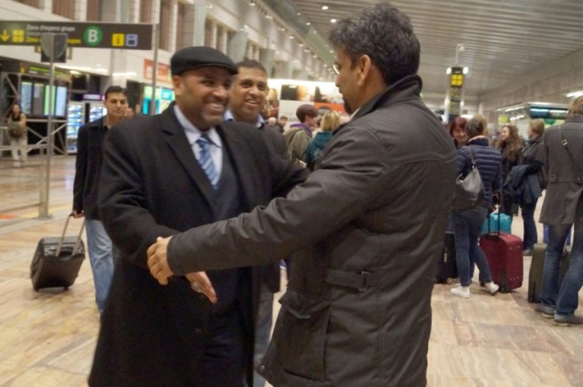 Haji Mohammad Aslam visits Barcelona