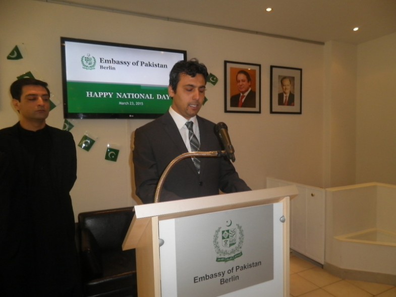 Pakistan Day, Flag Hoisting Ceremony