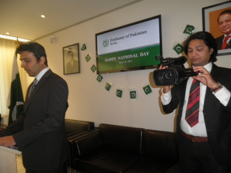 Pakistan Day, Flag Hoisting Ceremony