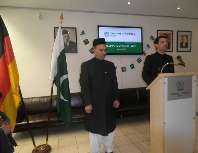 Pakistan Day, Flag Hoisting Ceremony