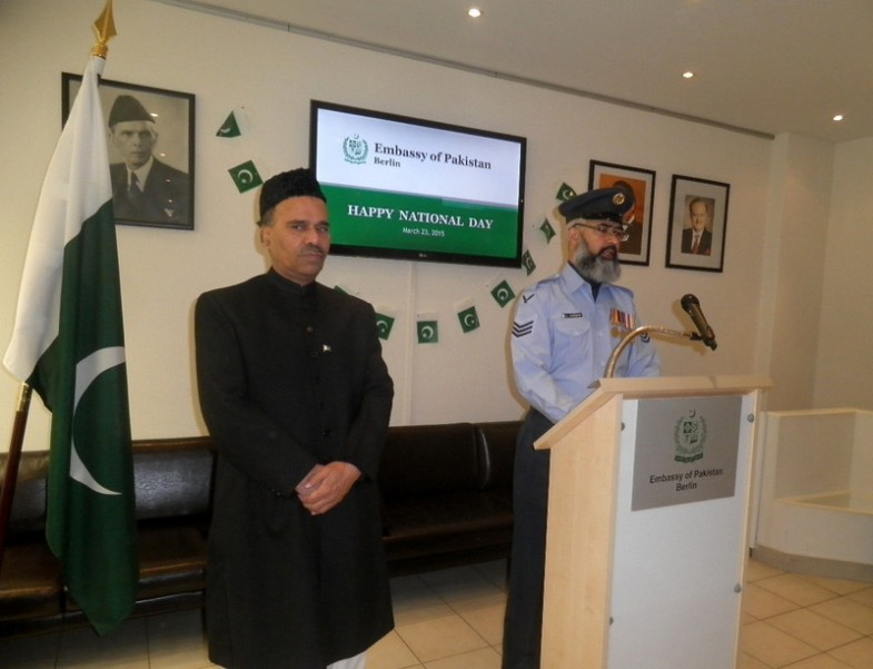 Pakistan Day, Flag Hoisting Ceremony