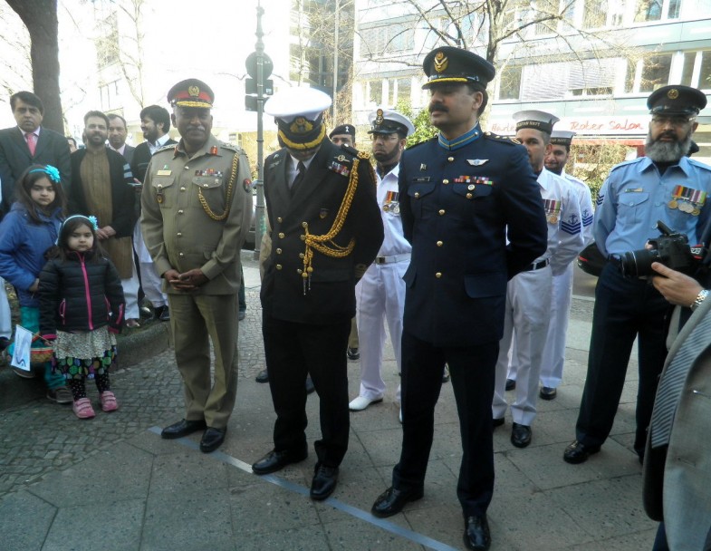 Pakistan Day, Flag Hoisting Ceremony
