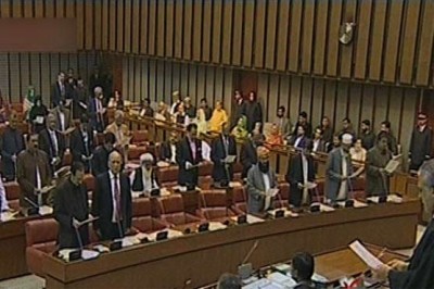 Senate Members Swearing