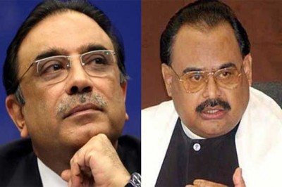 Zardari and Altaf Hussain