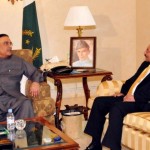 Asif Zardari and Qaim Ali Shah