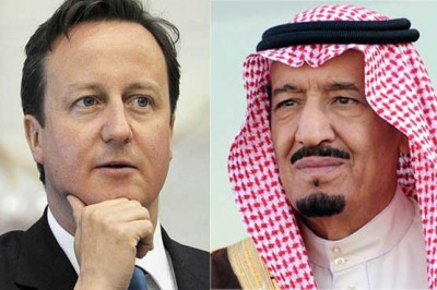 David Cameron and Salman Shah