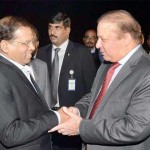 Sri Lankan President and Nawaz Sharif