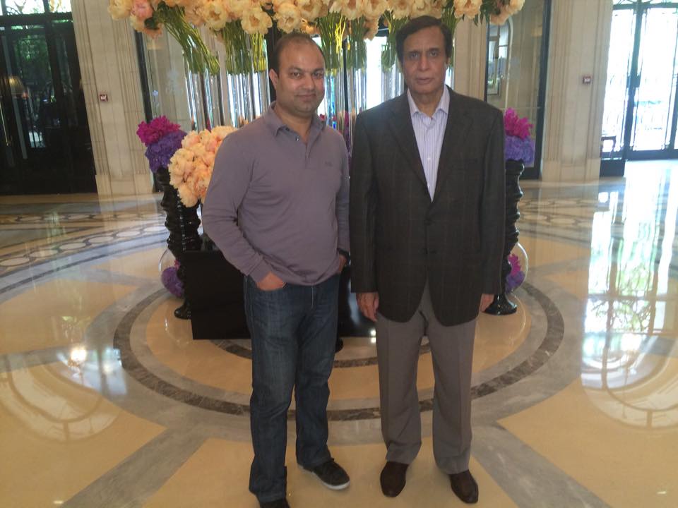 چوہدری پرویز الہی۔صاحبزادہ عتیق الرحمان