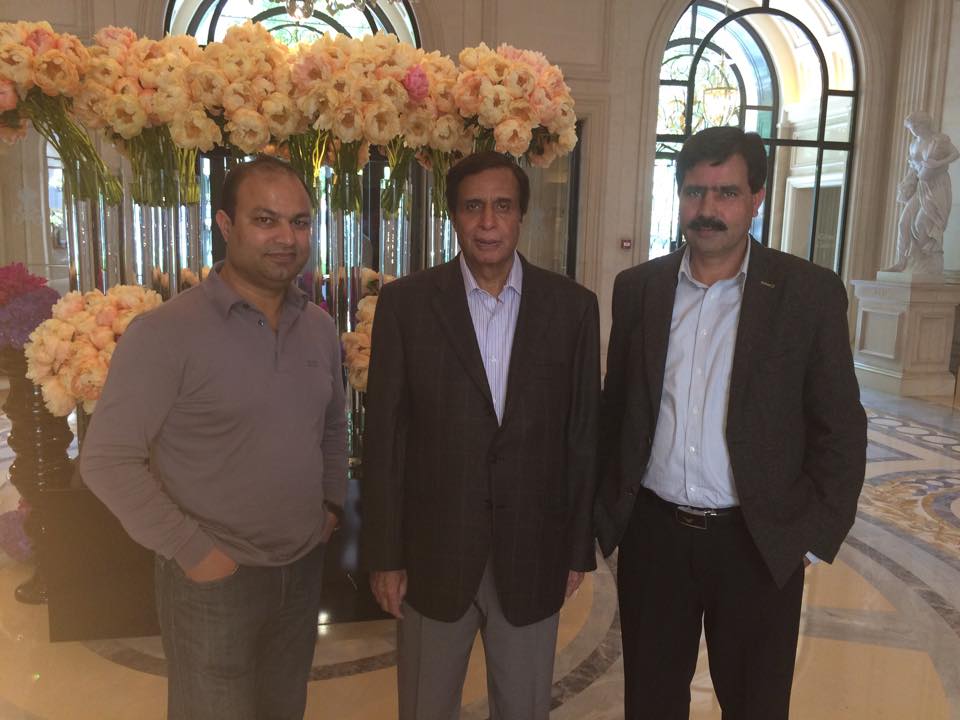 چوہدری پرویز الہی۔صاحبزادہ عتیق الرحمان۔چوہدری محمد افضل