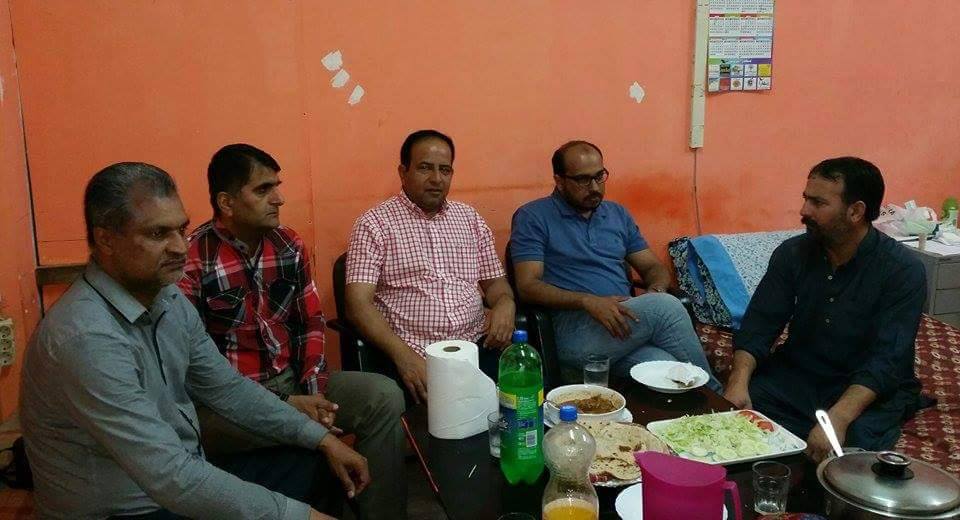 چوہدری محمد اقبال گجر کی طرف سے ڈاکٹر عرفان مجید راجہ کے اعزاز میں شاندار ظہرانہ.