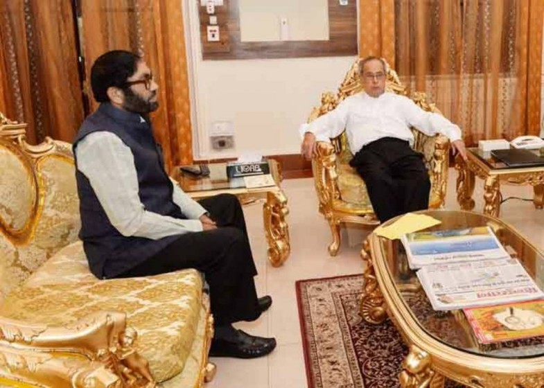 Ashraf Asthanvi With President India