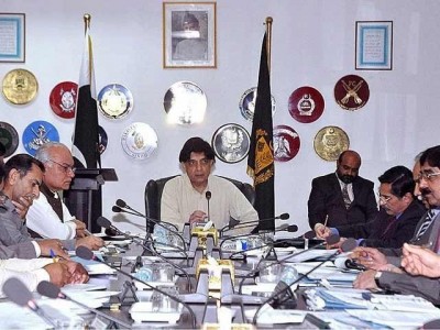 Chaudhry Nisar Chaired Meating