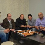 Chodry Safdar Barnaali with Friends