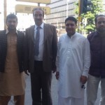 Choudhary Ajmal Khan with Friends