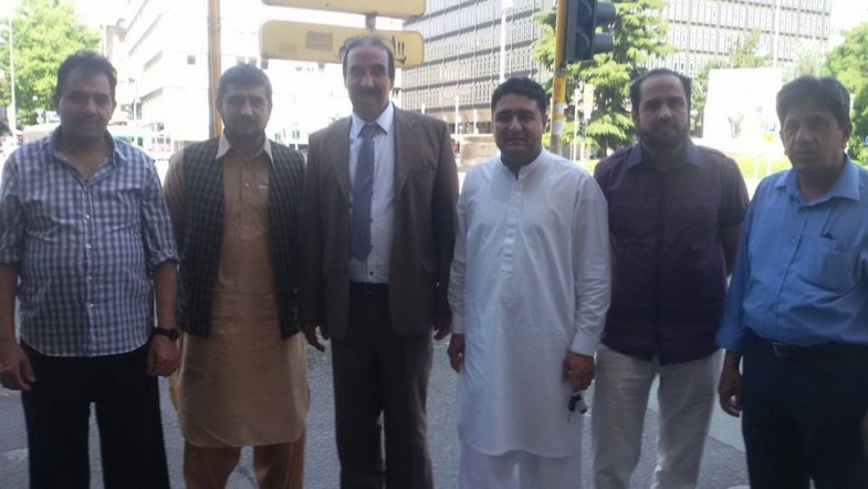 Choudhary Ajmal Khan with Friends