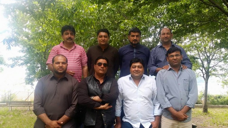 Choudhary Ajmal Khan with Friends