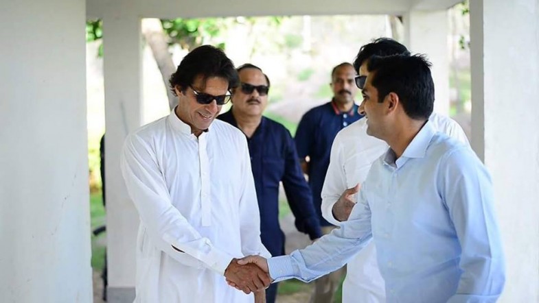 Fahad Cheema With Imran Khan