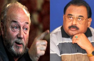 George Galloway and Altaf Hussain
