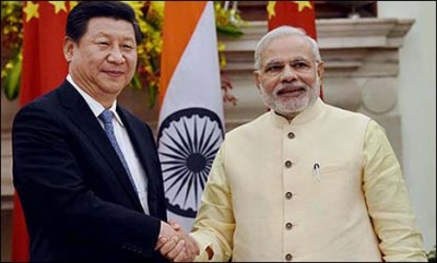 Indian Prime Minister  And Chinese President Met