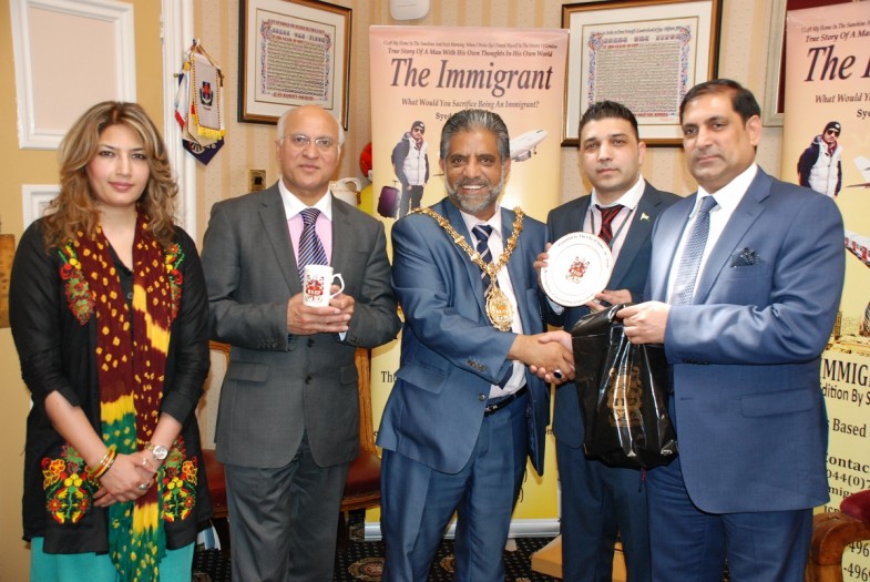 Lord Mayor of Stoke on Trent Immigrant Best Seller Function