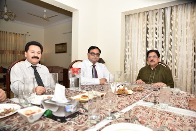 Mian Arfan Saddique,lunch