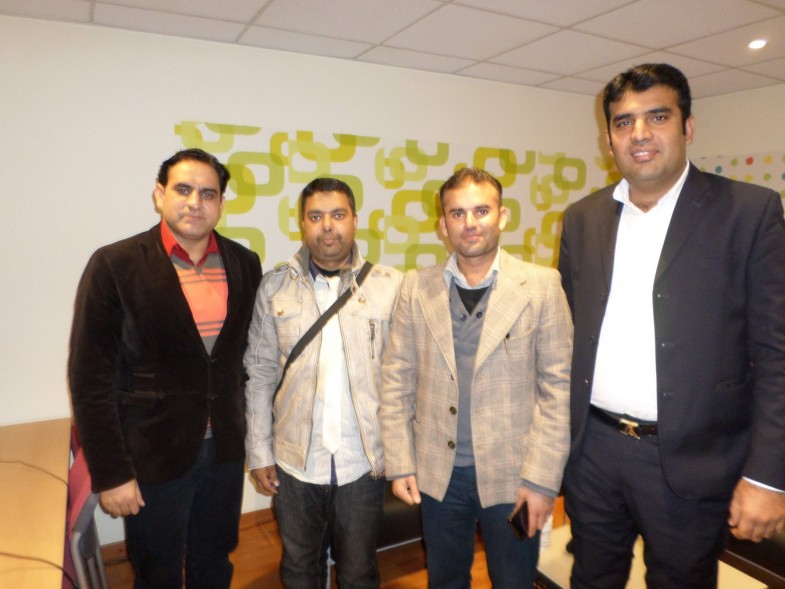 Mirza Khalid Mahmood and Shaikh Babar