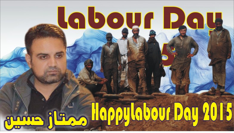 Mumtaz Hussain Labour Day Advertisement
