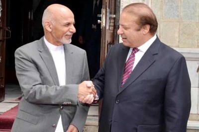 Nawaz Sharif and Ashraf Ghani