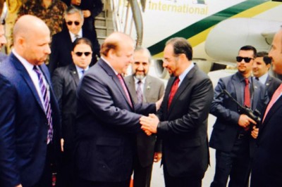 Nawaz Sharif and Salahuddin Rabbani