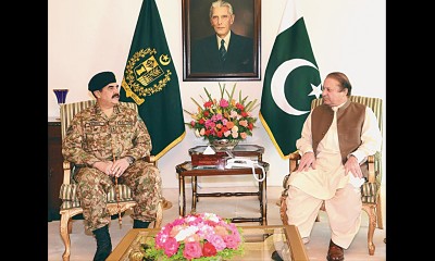 Prime Minister And Army Chief  Meeting