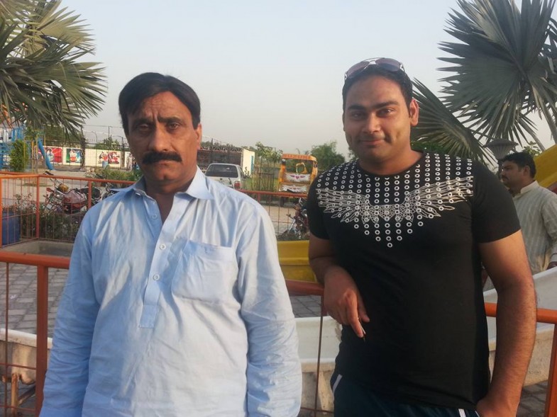 Sheikh Khalid Javed with Sheikh Rohail Khalid