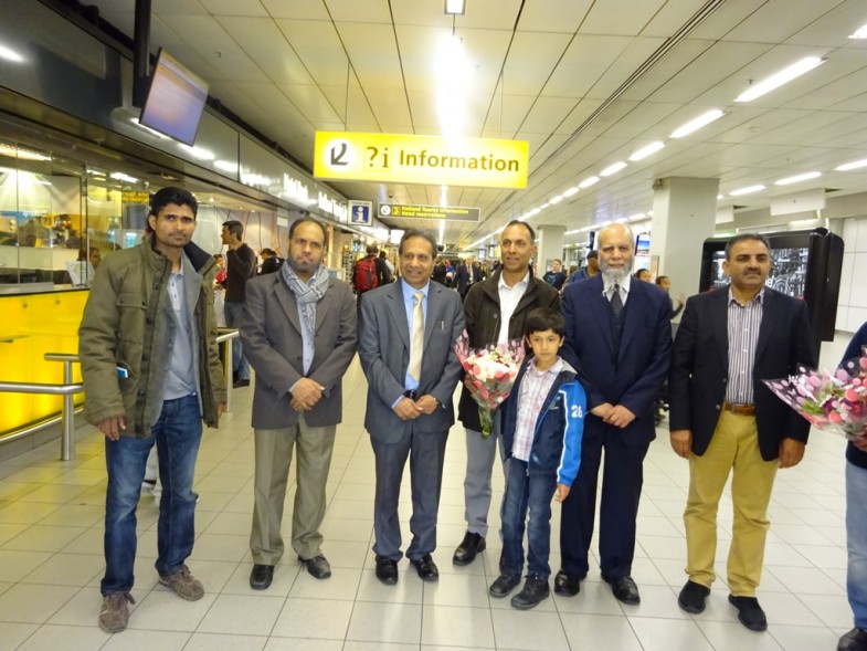 UK Amsterdam Airport Welcome To Mirza Abdul Rashid