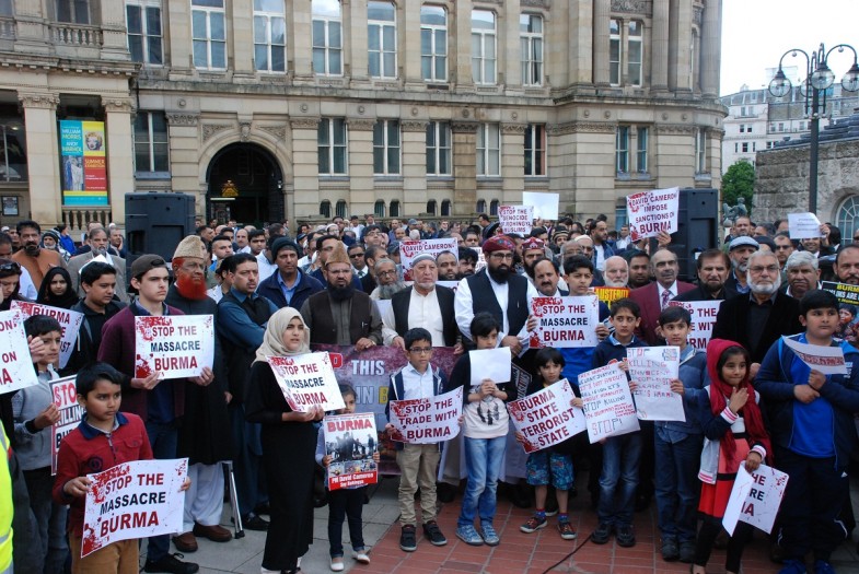 Demonstration and Rohingya Solidarity Campaign