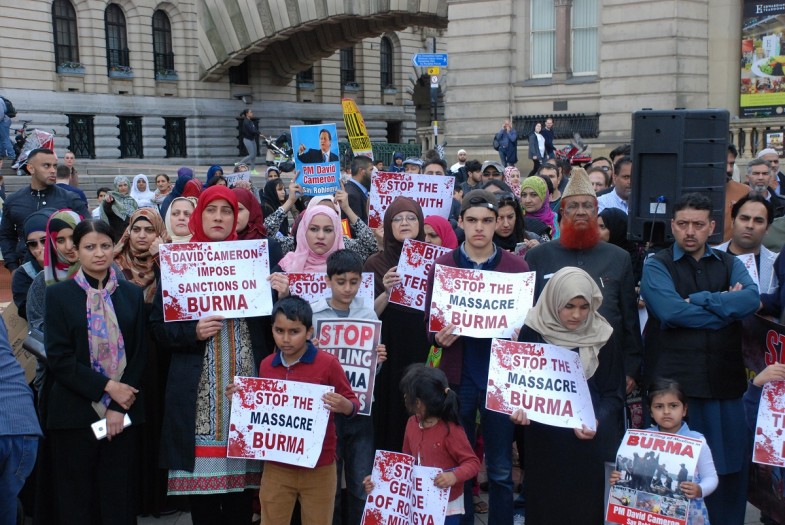 Demonstration and Rohingya Solidarity Campaign