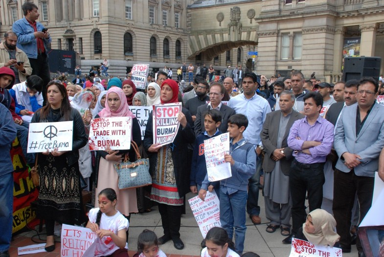 Demonstration and Rohingya Solidarity Campaign