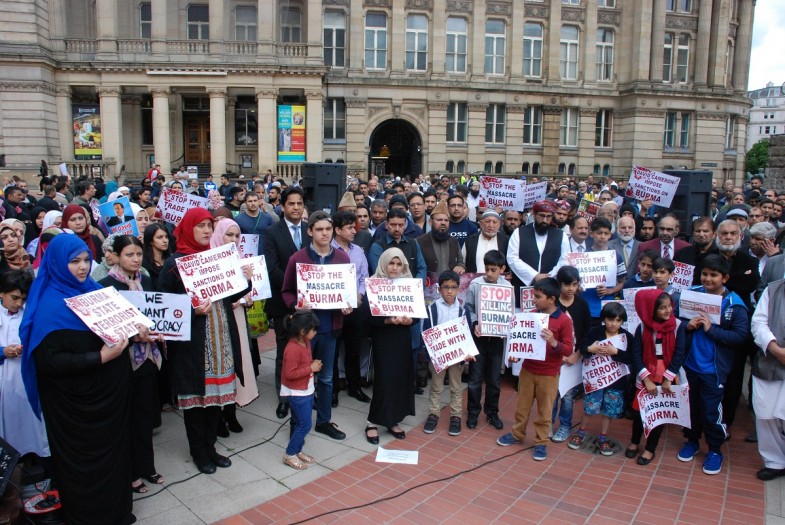Demonstration and Rohingya Solidarity Campaign