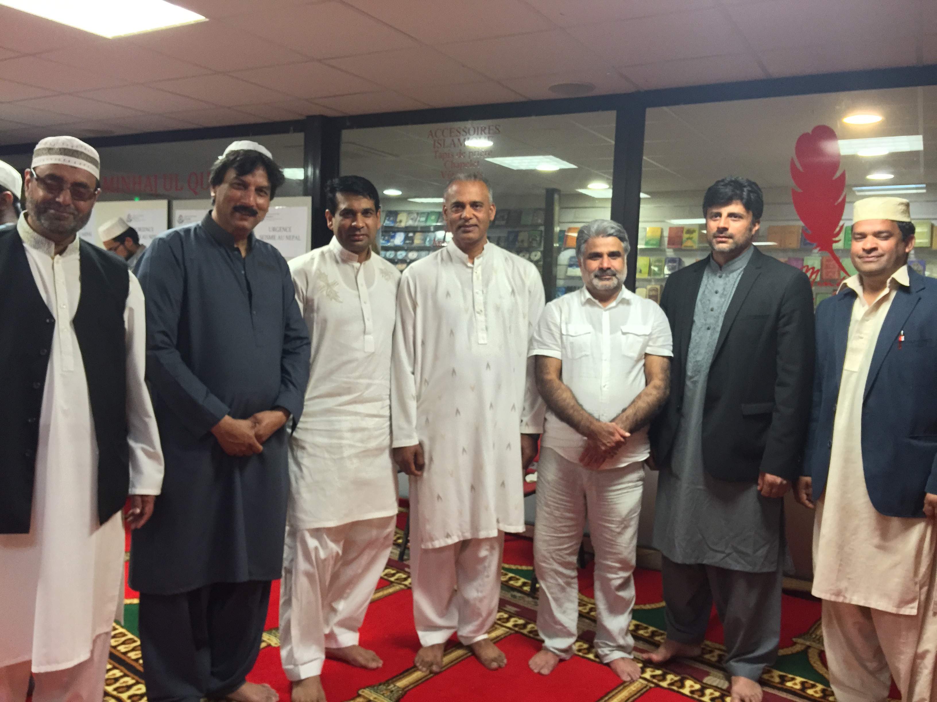 چوہدری اعظم۔ بابر مغل ۔حاجی عبدالرزاق۔ قاری فاروق احمد فاروقی