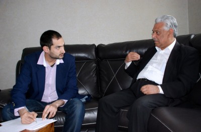 Iirfan Tahir with Mahmood Hassan