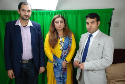 Irfan Tahir with Mrs. Noreen Mahmood